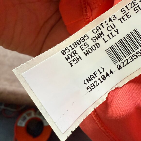 Land's End Women's 1X-2X, M LONG Rash Guard Top Elbow Sleeve Relaxed Tee UPF 50 - Picture 7 of 9